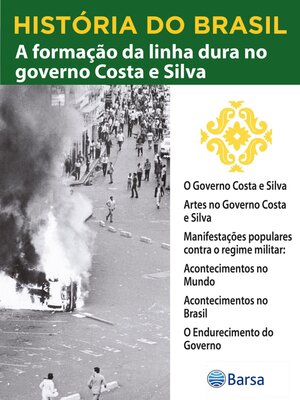 cover image of História do Brasil--Livro IV--A Formação Da Linha Dura No Governo Costa E Silva O Governo Costa E Silva